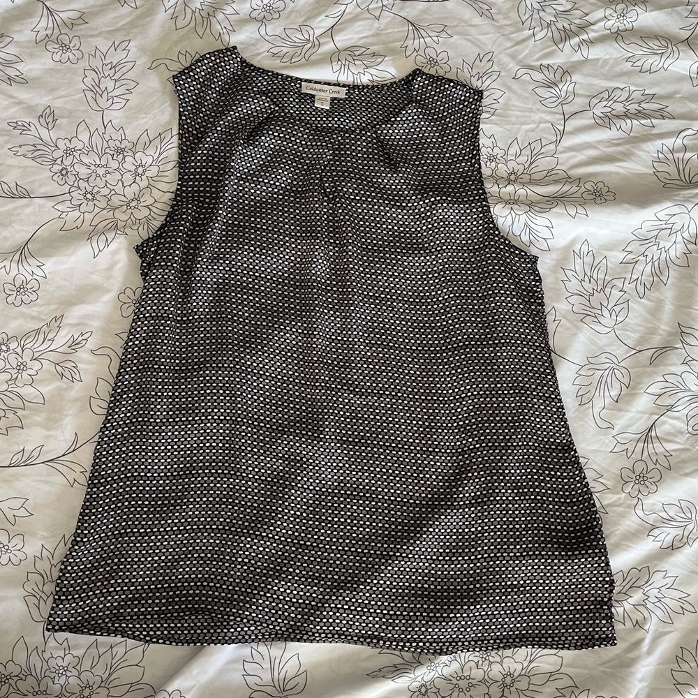 Coldwater Creek sleeveless blouse